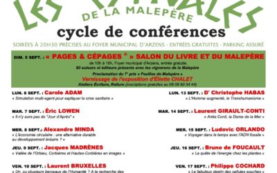 Conférence sur l’économie circulaire, Les estivales de la Malepère, Arzens (8 septembre 2021)