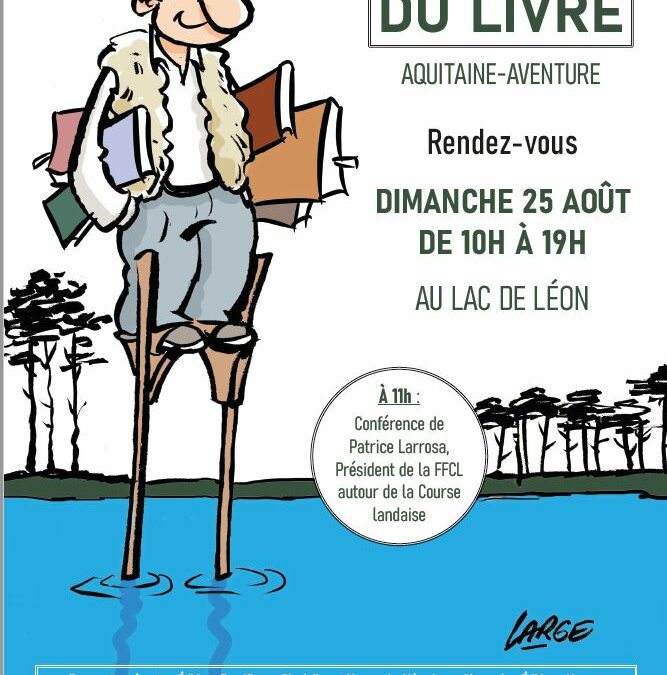 Salon du livre « Aventure et Aquitaine » (Léon, 24 août 2024)