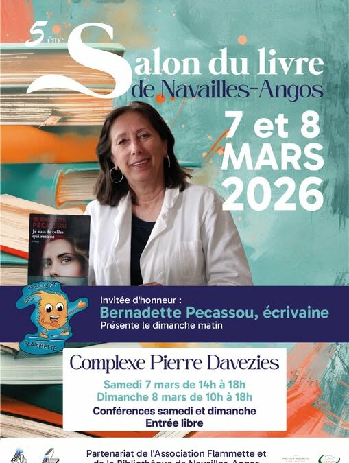 Salon du Livre de Navailles-Angos, 7 et 8 mars 2026