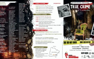 Salon du livre « Lire en Chalosse Tursan » de Geaune (40), 10 et 11 octobre 2026.